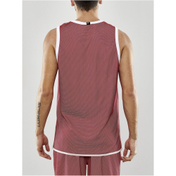 CRAFT Progress Reversible Basketballtrikot Herren 430900 - bright red/white XS