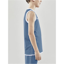 CRAFT Progress Reversible Basketballtrikot Kinder 346900 - club cobolt/white 146/152