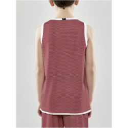 CRAFT Progress Reversible Basketballtrikot Kinder 430900 - bright red/white 146/152