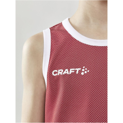 CRAFT Progress Reversible Basketballtrikot Kinder 430900 - bright red/white 146/152