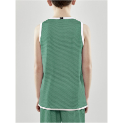 CRAFT Progress Reversible Basketballtrikot Kinder 651900 - team green/white 134/140