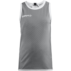 CRAFT Progress Reversible Basketballtrikot Kinder 999900 - black/white 134/140