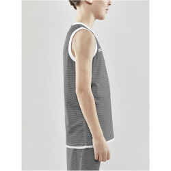 CRAFT Progress Reversible Basketballtrikot Kinder 999900 - black/white 146/152