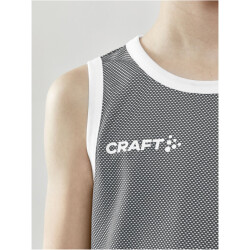 CRAFT Progress Reversible Basketballtrikot Kinder 999900 - black/white 146/152