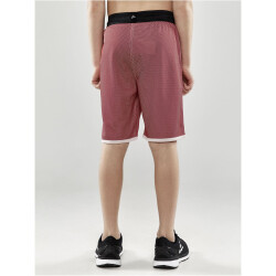 CRAFT Progress Reversible Basketballshorts Kinder 430900 - bright red/white 134/140