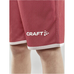 CRAFT Progress Reversible Basketballshorts Kinder 430900 - bright red/white 134/140