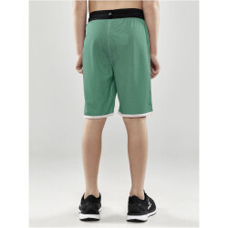 CRAFT Progress Reversible Basketballshorts Kinder 651900 - team green/white 122/128