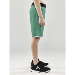 CRAFT Progress Reversible Basketballshorts Kinder 651900 - team green/white 134/140