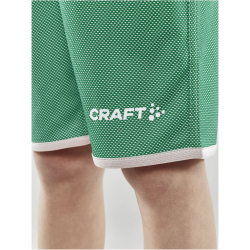 CRAFT Progress Reversible Basketballshorts Kinder 651900 - team green/white 134/140