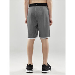 CRAFT Progress Reversible Basketballshorts Kinder 999900 - black/white 122/128