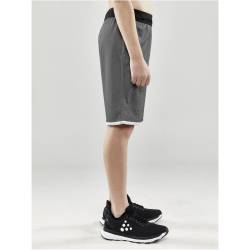 CRAFT Progress Reversible Basketballshorts Kinder 999900 - black/white 134/140