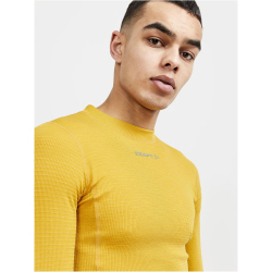 CRAFT Pro Wool Extreme X langarm Thermoshirt Herren 500613 - tawny/trooper M