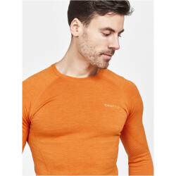 CRAFT Active Comfort Core Dry Langarmshirt Funktionsshirt Herren B580000 - chestnut S