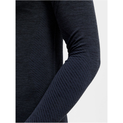 CRAFT Core Dry Active Comfort 1/2-Zip Langarmshirt Herren B999000 - black S