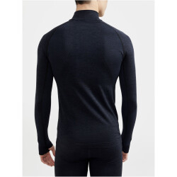 CRAFT Core Dry Active Comfort 1/2-Zip Langarmshirt Herren B999000 - black XL