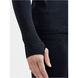 CRAFT Core Dry Active Comfort 1/2-Zip Langarmshirt Herren B999000 - black XL