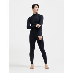 CRAFT Core Dry Active Comfort 1/2-Zip Langarmshirt Herren B999000 - black XL