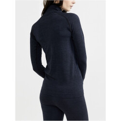 CRAFT Core Dry Active Comfort 1/2-Zip Langarmshirt Damen B999000 - black L