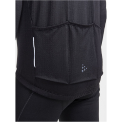 CRAFT Core Bike SubZ langarm Fahrradtrikot Herren 999926 - black/silver S