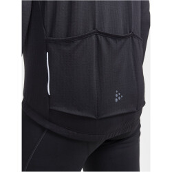 CRAFT Core Bike SubZ langarm Fahrradtrikot Herren 999926 - black/silver XL