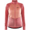 CRAFT ADV Bike SubZ Wool langarm Fahrradtrikot Damen 740716 - coral/glow XS