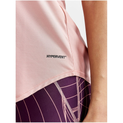 CRAFT Core Charge Rib Trainings-Tanktop Damen 721000 - bleikur XS