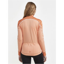 CRAFT Core Bike SubZ langarm Fahrradtrikot Damen 716732 - glow/rusty glow M
