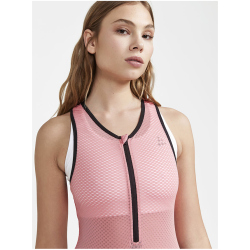 CRAFT Adv Bike SubZ Bib Fahrrad-Tr&auml;gerhose Damen 999740 - black/coral M