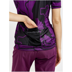 CRAFT ADV Bike Offroad Fahrradtrikot Damen 465999 - blossom/black XS
