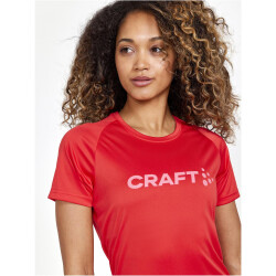 CRAFT Core Unify Logo Trainingsshirt Damen 419000 - reddish L
