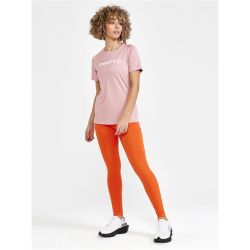 CRAFT Core Unify Logo Trainingsshirt Damen 721000 - bleikur L