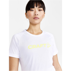 CRAFT Core Unify Logo Trainingsshirt Damen 900000 - white S