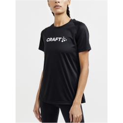 CRAFT Core Unify Logo Trainingsshirt Damen 999000 - black S