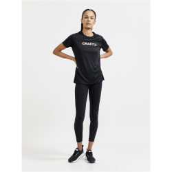CRAFT Core Unify Logo Trainingsshirt Damen 999000 - black S
