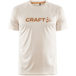 CRAFT Core Unify Logo Trainingsshirt Herren 211000 - ecru S