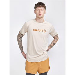 CRAFT Core Unify Logo Trainingsshirt Herren 211000 - ecru XXL