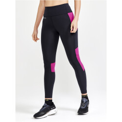 CRAFT ADV Essence Leggings 2 Damen 999486 - black/roxo XS