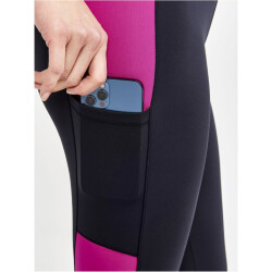 CRAFT ADV Essence Leggings 2 Damen 999486 - black/roxo XS