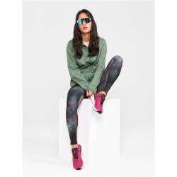 CRAFT ADV Essence Run Laufleggings Damen 281007 - bark/multi XL