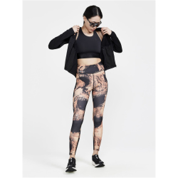 CRAFT ADV Essence Run Laufleggings Damen 716007 - glow/multi XS