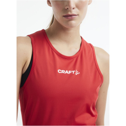 CRAFT Rush Slim Tanktop Damen 430000 - bright red XS