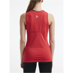 CRAFT Rush Slim Tanktop Damen 430000 - bright red S