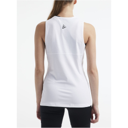CRAFT Rush Slim Tanktop Damen 900000 - white XS