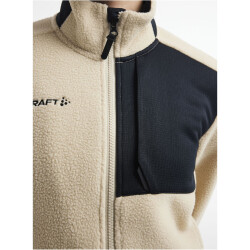 CRAFT ADV Explore Pile Fleecejacke Damen 211999 - ecru/black XS