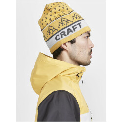 CRAFT Core Backcountry Strickmütze 549914 - amber/ash S/M