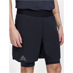 CRAFT Pro 2in1 Trailrunningshorts Herren 999000 - black XXL