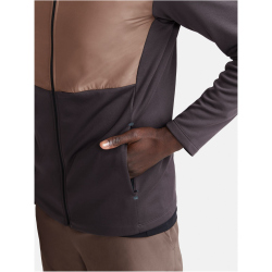 CRAFT ADV Essence Jersey Kapuzen-Trainingsjacke Herren 992244 - slate/dk clay S