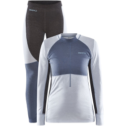 CRAFT Core Wool Mix Thermounterw&auml;sche-Set Damen...