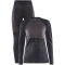 CRAFT Core Wool Mix Thermounterwäsche-Set Damen 999985 - black/granite XS
