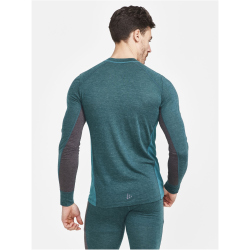 CRAFT Core Wool Mix Thermounterw&auml;sche-Set Herren 678625 - opal/deep lake XXL